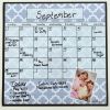 Calendar- Dry Erase Fridge Calendar. Organize your home or office. Beautiful, Lattice Fridge Calendar