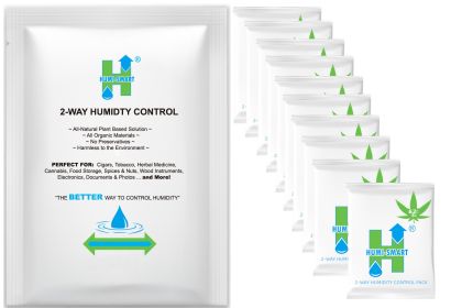 HUMI-SMART 62% 8G 2-Way Humidity Control Packs - 10 Pack