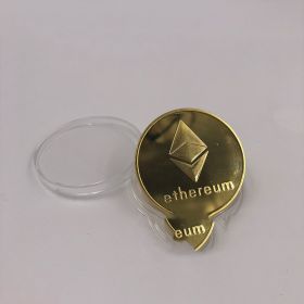 Multi Metal Commemorative Coin Digital Virtual Coin Bitcoin Coin Coin Collection (Color: 11picture color)