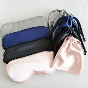 Soft Eyes Sleep Mask In A Pouch Set (Color: BLUSH PINK)