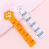 DIY 1pc Cute Cartoon Kawaii Cat Paw Ruler For Student Drawing Tools Stationery School Office Supplies